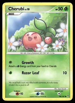 CHERUBI - 96/147 Common Supreme Victors Pokemon MP - Image 1