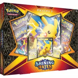 ✅POKEMON: LOT OF 4 Shining Fates Pikachu V Collection Box NEW FACTORY SEALED - Image 2
