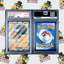 PSA 10 - BOUFFALANT EX #162 - 2025 POKEMON WHITE FLARE - Image 1