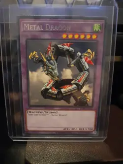 Yu-Gi-Oh! TCG Metal Dragon Legend of Blue Eyes White Dragon LOB-102 Unlimited... - Image 1