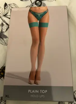 Ann Summers - PLAIN TOP HOLD UP - Stocking Sizes XLARGE - 20-22 -New Box - Image 3