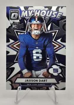 2025 Optic Football Jaxon Dart 4 Card Lot- Fireworks/my House/light It Up/base - Image 2