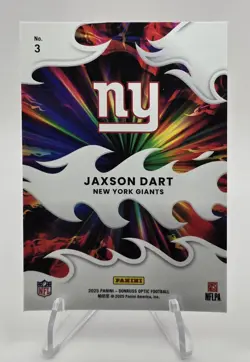 2025 Optic Football Jaxon Dart 4 Card Lot- Fireworks/my House/light It Up/base - Image 5