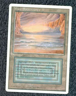 UNDERGROUND SEA Dual Land 1994 Revised FWB German MTG Unplayed LP - Image 1