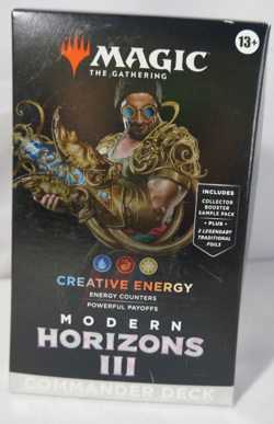 Magic The Gathering Modern Horizons 3 Creative Energy Commander Deck New Sealed - Image 1