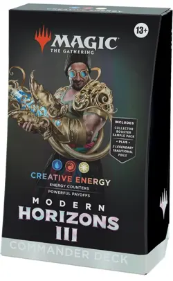 MTG Modern Horizons 3 Commander Deck Creative Energy Sealed - Image 1