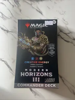 Magic the Gathering Modern Horizons 3 Commander Deck Creative Energy New Sealed - Image 1