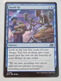 MTG Stock Up Non Foil Aetherdrift Near Mint - Image 1