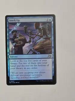 Stock Up MTG Card Aetherdrift (FOIL) NM - Image 1