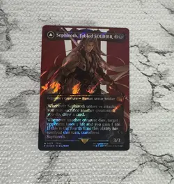 Sephiroth, Fabled SOLDIER Surge Foil Showcase Final Fantasy MTG NM - Image 2