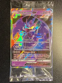 Sealed Naganadel GX SM125 Promo Pokemon TCG Sun & Moon Promos NM Free Ship - Image 1