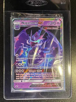 Sealed Naganadel GX SM125 Promo Pokemon TCG Sun & Moon Promos NM Free Ship - Image 3