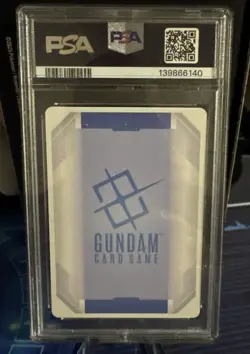 Gundam - GD01-001 LR+ - Newtype Rising Alternate Art - Gundam Card Game PSA 10 - Image 2