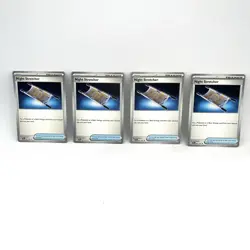 4x Night Stretcher 061/064 Shrouded Fable Pokemon Card Playset NM - Image 1