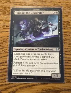 Tormod, the Desecrator Uncommon Commander Legends LP MAGIC THE GATHERING - Image 1