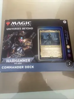 Magic The Gathering Warhammer 40k - Forces of the Imperium Commander Deck New 195166173467 - Image 1