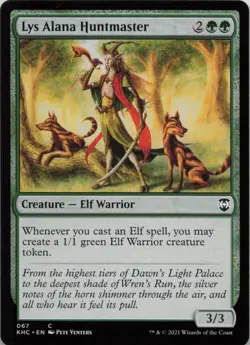 Lys Alana Huntmaster C Commander: Kaldheim 67 - LP - Image 1