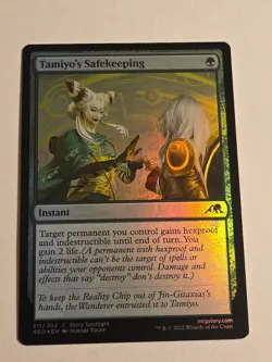 Tamiyo's Safekeeping FOIL X1 NEO MTG Kamigawa: Neon Dynasty - Image 1