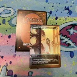 Tamiyo’s Safekeeping Full Art Foil Mtg Play Test Card Maleficent - Image 1