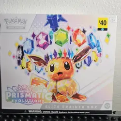 Pokemon Prismatic Evolutions Elite Trainer Box Eevee Promo English 2025 - Image 1