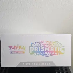 Pokemon Prismatic Evolutions Elite Trainer Box Eevee Promo English 2025 - Image 2