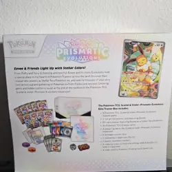 Pokemon Prismatic Evolutions Elite Trainer Box Eevee Promo English 2025 - Image 3