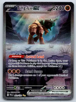 Ting-Lu ex Paldea Evolved Special Illustration Rare 263/193 SIR Pokemon Card NM - Image 1