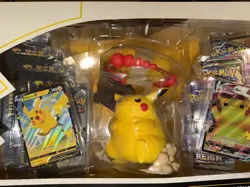 Pokemon TCG Celebrations 25th Anniversary Pikachu VMax Premium Figure Collection - Image 1