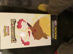 Pokemon TCG Celebrations 25th Anniversary Pikachu VMax Premium Figure Collection - Image 2
