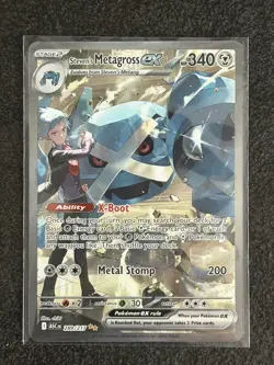 Pokemon Card - Steven’s Metagross EX 289/217 SIR - Ascended Heroes - Pack Fresh - Image 1