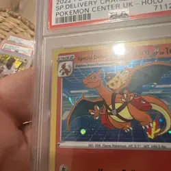 2022 SWSH BSP #75 “Special Delivery Charizard” Pokemon Center UK Promo PSA 9 - Image 2