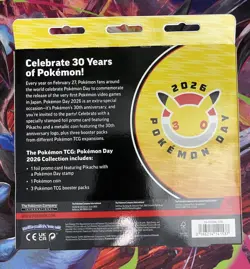 Pokemon TCG Pokemon Day 2026 Collection Box Brand New & Factory Sealed - Image 2