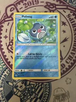 Pokemon - Poliwag 37/214 - SM - Unbroken Bonds Reverse Holo - Image 3