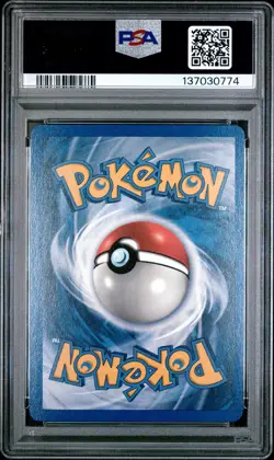 1999 POKEMON BASE SET 1ST EDITION #8 MACHAMP-HOLO PSA 9 - Image 2