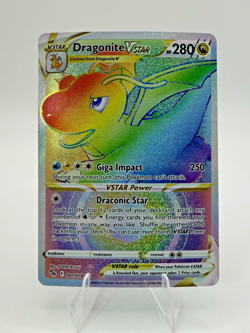 Pokemon Dragonite VSTAR 081/078 - Pokemon GO - Near Mint - Holo - Image 3
