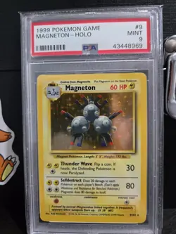 1999 Pokemon Magneton Holo Base Set PSA 9 - Image 1