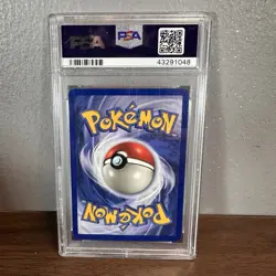Pokemon TCG Ninetales Base Set 12/102 Unlimited Holo Rare PSA 9 Mint - Image 4