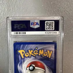 Pokemon TCG Ninetales Base Set 12/102 Unlimited Holo Rare PSA 9 Mint - Image 5