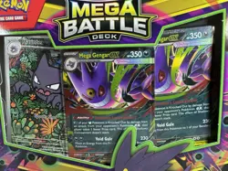 Pokemon TCG Mega Battle Deck (Mega Gengar ex) Factory Sealed New Lot Of 2 - Image 2
