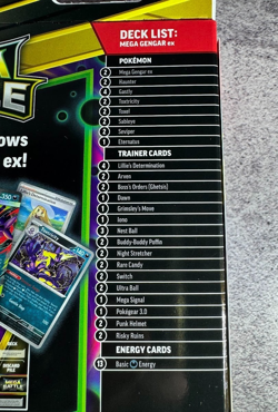 Pokemon TCG Mega Battle Deck (Mega Gengar ex) Factory Sealed New. In Hand - Image 4