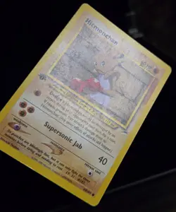 Pokemon TCG - HITMONCHAN - #69 - 1ST EDITION - NEO DESTINY (2002) - WOTC - MP/LP - Image 2