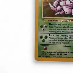 Pokemon Base Set Nidoking Holo Lot 1999 English 11/102 - Image 2