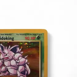 Pokemon Base Set Nidoking Holo Lot 1999 English 11/102 - Image 3