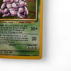 Pokemon Base Set Nidoking Holo Lot 1999 English 11/102 - Image 5