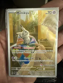 2024 Mimikyu SVP 075 Scarlet & Violet Promo - Pokemon Center Exclusive SEALED - Image 1
