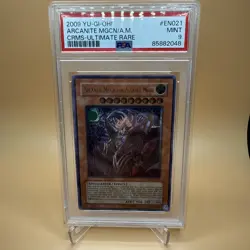 PSA 9 Arcanite Magician/Assault Mode Ultimate Rare CRMS-EN021 Yugioh - Image 1