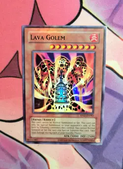 Yu-Gi-Oh! Lava Golem #RP02-EN082 Super Rare (NM) Reprint - Image 1
