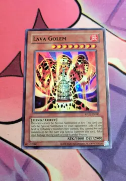 Yu-Gi-Oh! Lava Golem #RP02-EN082 Super Rare (NM) Reprint - Image 2