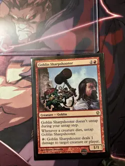 Goblin Sharpshooter Commander 2013 Mtg Magic The Gathering Card Lightly Played - Image 1