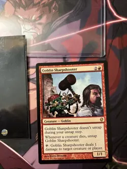 Goblin Sharpshooter Commander 2013 Mtg Magic The Gathering Card Lightly Played - Image 2